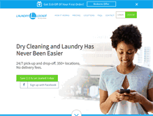 Tablet Screenshot of laundrylocker.com